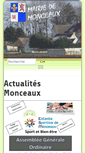 Mobile Screenshot of monceaux.fr