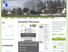 Tablet Screenshot of monceaux.fr